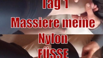 Tag 1 – Massiere mir die Nylon Füße!