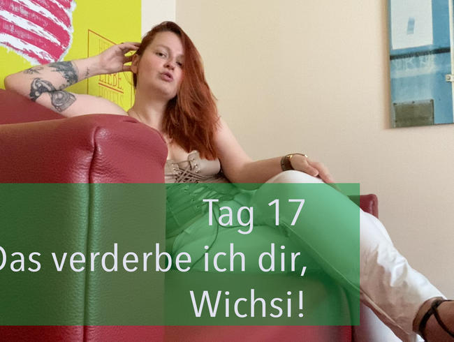 Tag 17: Das verderbe ich dir, Wichsi