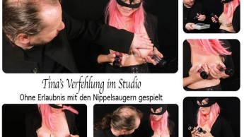 Tina’s Verfehlung im Studio – Ohne Erlaubnis mit den Nippelsaugern gespielt