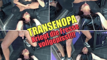 Transenopa kriegt die Fresse voll gepisst!!!