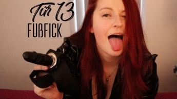 Tür 13: Fußfick