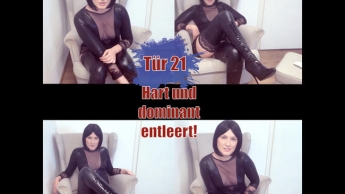 Tür 21 – Hart und dominant entleert!