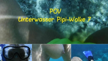 Unterwasser Pipi-Wolke 7