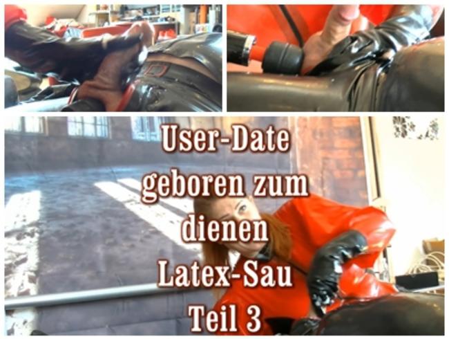 User Date – geboren um zu dienen Latex Sau 3