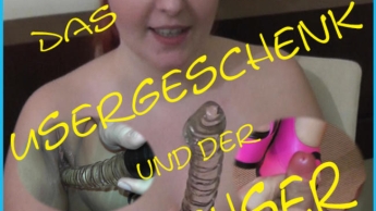 User Geschenk! Dildo Spiele und Schwanz abmelken