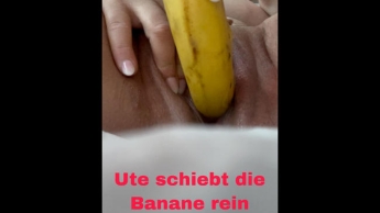 Ute und die Banane