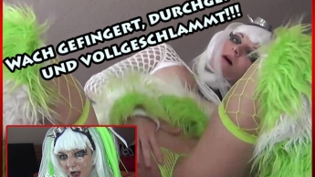 Wach gefingert, durchgefickt und vollgeschlammt!!!