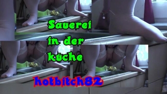 Was eine Sauerei in der Küche