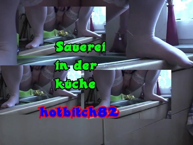 Was eine Sauerei in der Küche