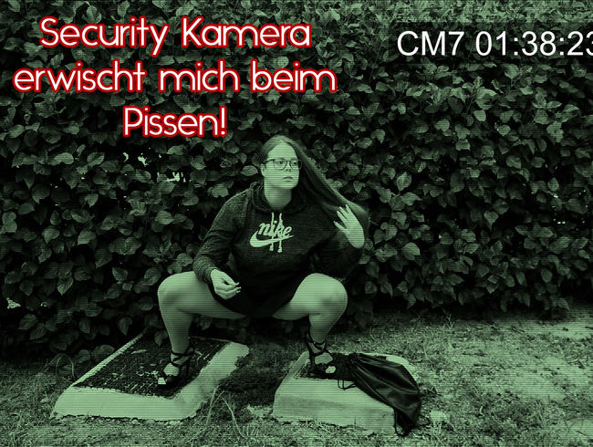 Wie Peinlich – Security Kamera erwischt mich beim Pissen!