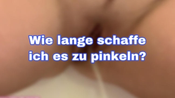 Wie lange schaffe ich es zu pinkeln?!