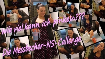 Wie viel kann ich pinkeln??? Die Messbecher-NS-Callenge