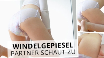 Windelgepiesel – Partner schaut zu