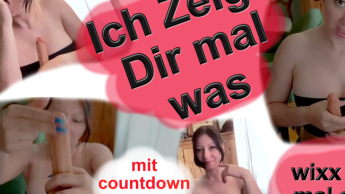 Wixx Ihn so wie ich es Dir sage !!! Wichsanleitung mit Countdown