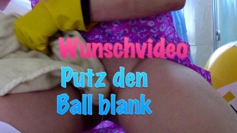 Wunschvideo – Putz den Ball blank