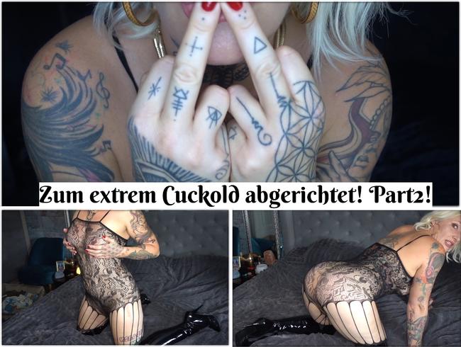 Zum Extrem Cuckold abgerichtet! Part 2!