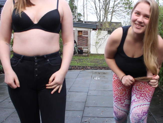 Zwei Girls – doppelt so viel Natursekt!