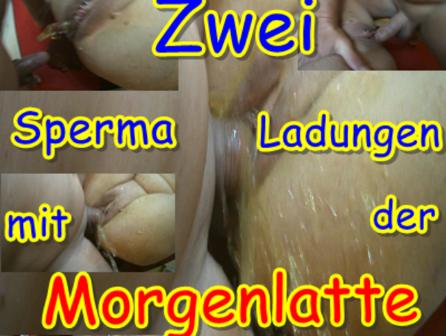 Zwei Spermaladungen mit der Morgenlatte rausgepisst