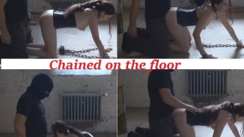 chained on the floor