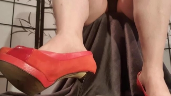 leck meine sexy roten Heels