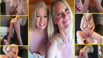 Sauna-Besucher im Glück! Tina und Rosella pissen einem User ins Maul!