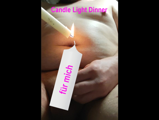 Candle Light Dinner – Für mich