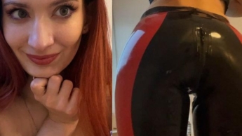 Mund offen? Jetzt der Highlight von der Lackleggins! Megaorgasmus