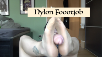 Nylon Footjob