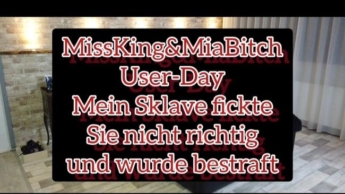 User-Day Mein Sklave fickte Sie nicht richtig und wurde bestraftt