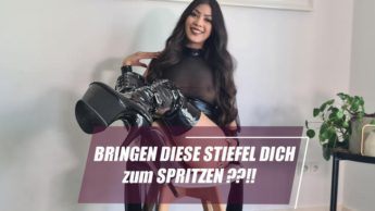 Bingen diese Stiefel zum SPRITZEN ??!!