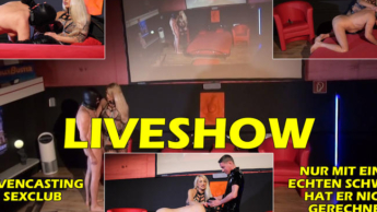 Liveshow * Sklavencasting im Sexclub