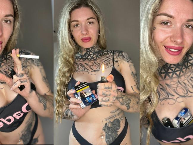 Daddys little Smoking Slut