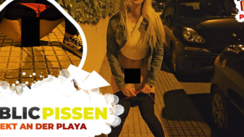 PUBLIC PISSEN direkt an der Playa