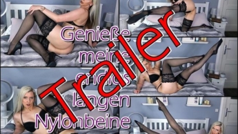 TRAILER – Genieße meine endlos langen Nylonbeine