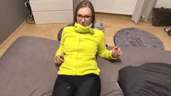 Meinen Ex heiß gemacht mit neuer Fleecejacke und Reithose!