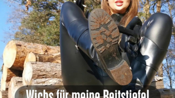 Wichs für meine Reitstiefel