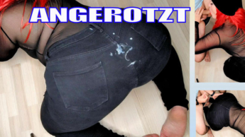 angerotzt -BOOTY in Jeans