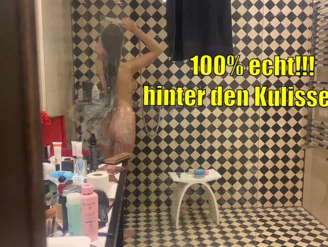 100% echt!!! hinter den Kulissen ;)