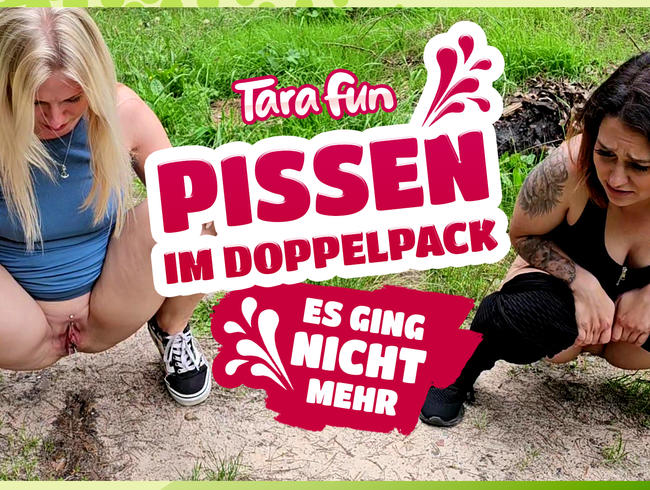 Es ging NICHT mehr – PISSEN im Doppelpack