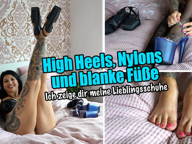 High Heels, Nylons und leere Füße – Ich zeige dir meine …