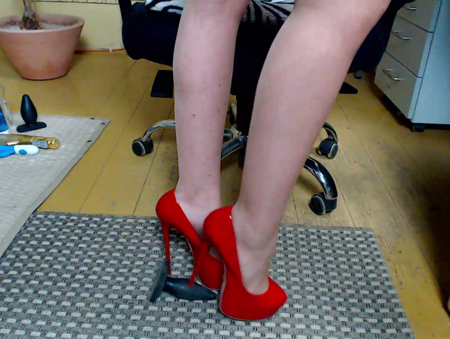 High Heels und Dildo