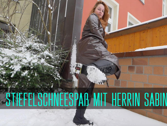 SchneeStiefel der Herrin