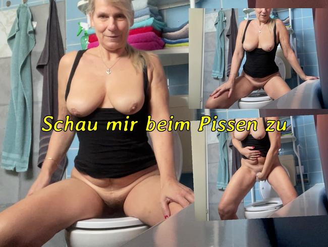 Schau mir beim Pissen zu