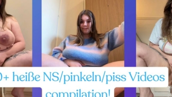 10+ heiße NS/pissen Videos! Pee fetish compilation