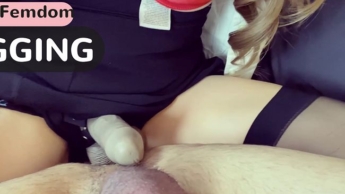 Ein BOSSY Femdom-PEGGING!