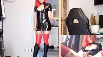 LATEX BITCH KOMMT DICH BESUCHEN. HÄLST DU ES LÄNGER AUS ALS ICH.?