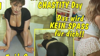 TEIL 2: Heut ist Chastity-Day!! Das wird kein Spaß für dich! Aber für mich!! JOI CEI