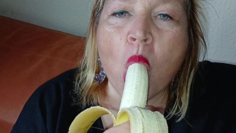 Banane mit Genuss