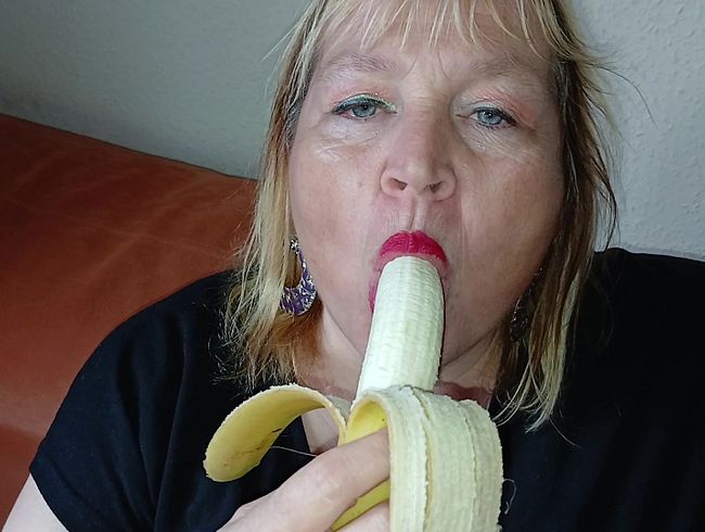 Banane mit Genuss