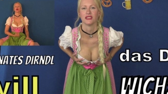 Dominantes Dirndl will dass Du wichst!